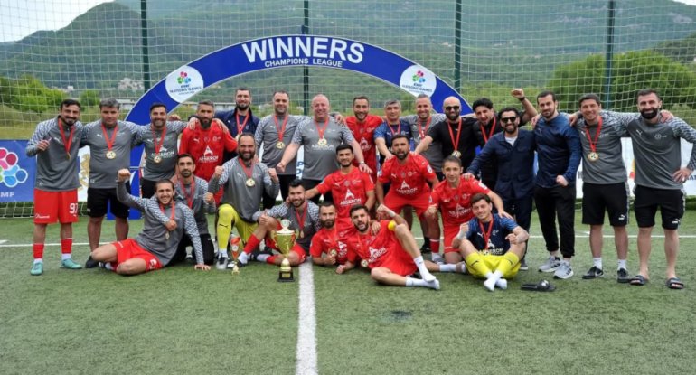 Azərbaycan minifutbol yığması Millətlər Liqasının qalibi olub