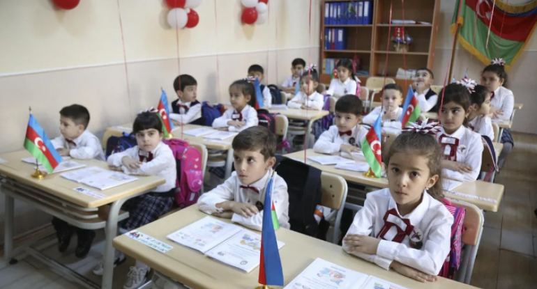 Bu gündən uşaqların I sinfə qəbulu başlayır