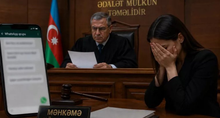 &ldquo;Whatsapp&rdquo; qrupunda&nbsp;iş yoldaşlarını&nbsp;söyən&nbsp;qadın cərimələndi