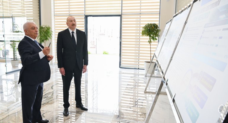 Cəbrayıl rayonunun Soltanlı kəndində "Şəfəq" yarımstansiyasının açılışı olub