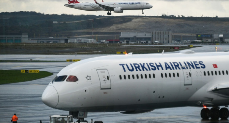Türkiyəyə məxsus sərnişin təyyarəsi Nepalda yanıb