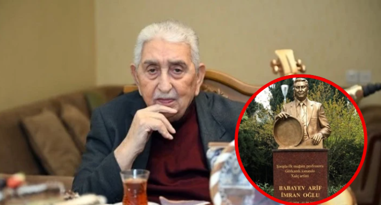 Arif Babayevin qəbirüstü abidəsi müzakirə yaratdı, dosent nöqtəni qoydu - FOTO