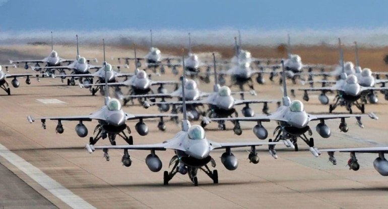 Bu ölkə Kiyevə 50-dən çox F-16 verəcək
