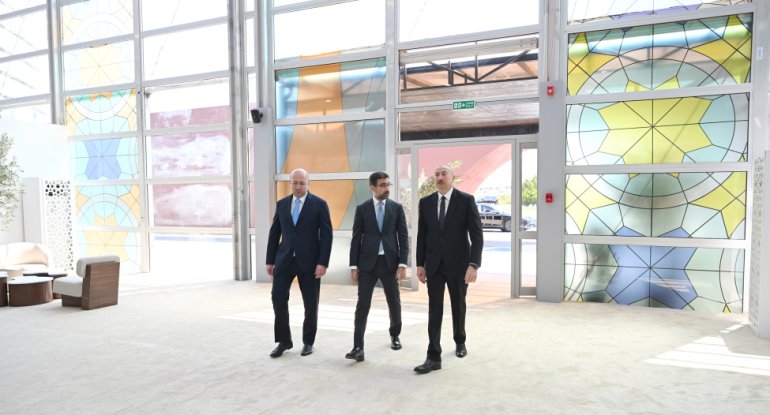 İlham Əliyev Bakı Olimpiya Stadionunda - FOTOLAR