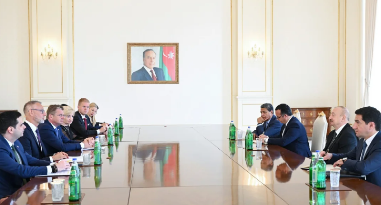 İlham Əliyev və Rixard Raşi Bakıda Slovakiya biznesi üçün yeni imkanları müzakirə ediblər