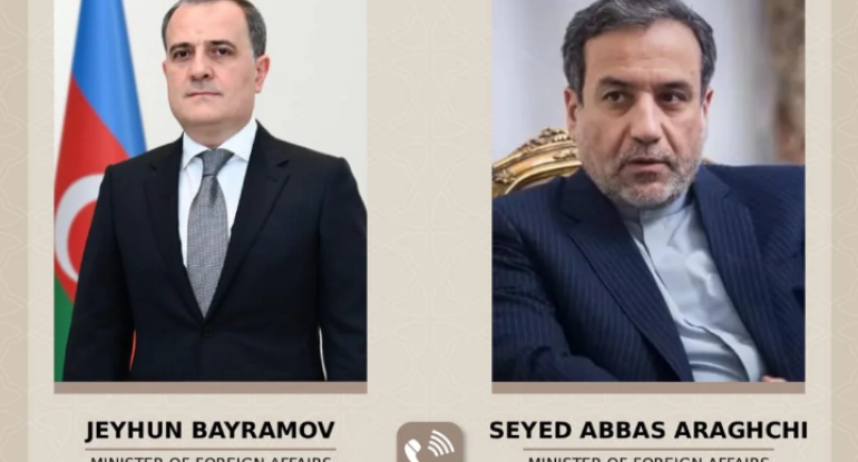 Azərbaycan və İran XİN başçıları regiondakı vəziyyətlə bağlı danışıqların gedişatını müzakirə ediblər