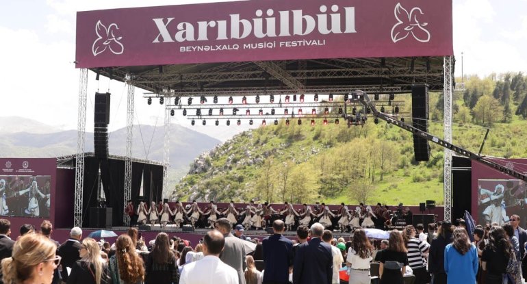 Şuşada &ldquo;Xarıbülbül&rdquo; IX Beynəlxalq Musiqi Festivalı keçirilir