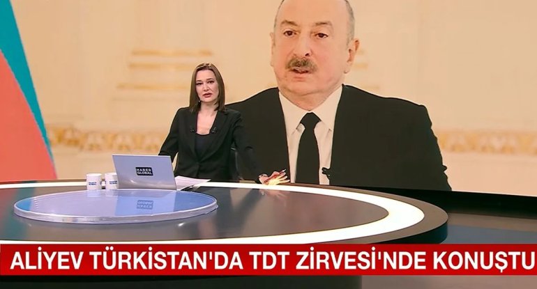 "Haber Global": İlham Əliyev liderlərə müraciət edib - VİDEO
