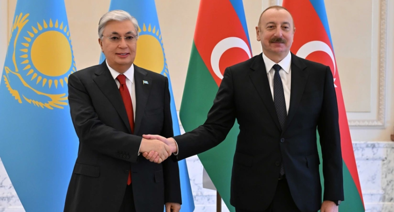 İlham Əliyevin Qazaxıstana səfəri başa çatıb