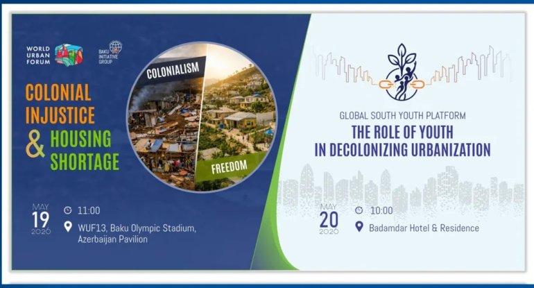 WUF13: Bakı Təşəbbüs Qrupu beynəlxalq konfrans keçirəcək - FOTO