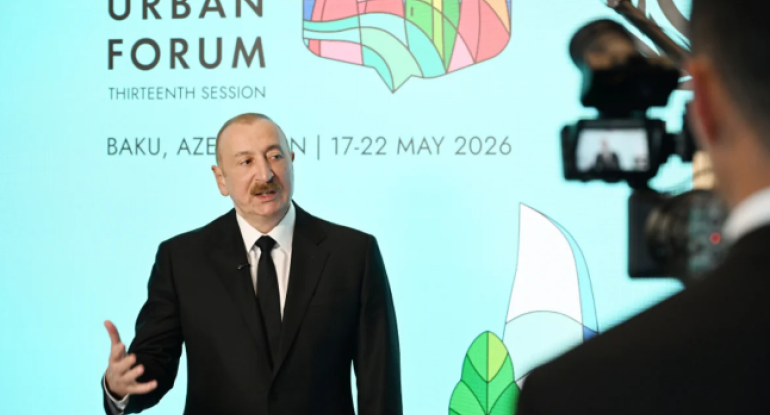 İlham Əliyev "Euronews" televiziyasına müsahibə verib