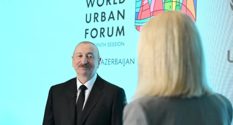 İlham Əliyev: WUF13-ə ev sahibliyi etmək bizim üçün böyük şərəfdir