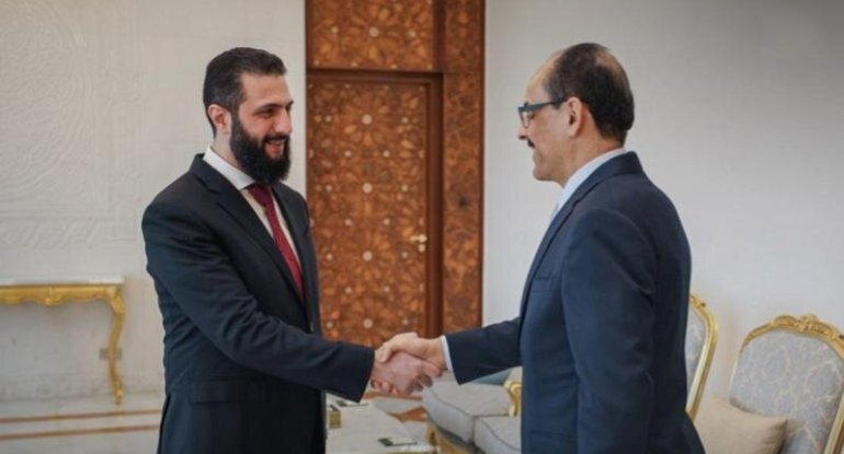 İbrahin Kalın Suriya Prezidenti Şara ilə görüşdü
