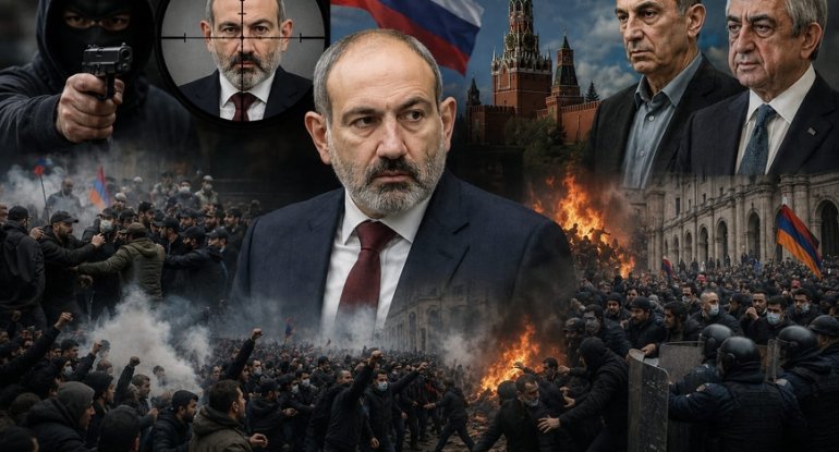 Paşinyanı terror planı ilə aradan götürmək istəyirlər: Ermənistanda vətəndaş müharibəsi Qafqazı qarışdıracaq