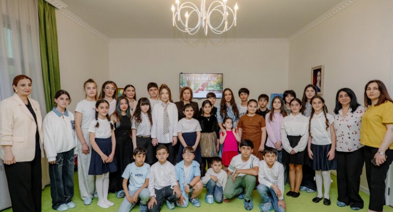 Leyla Əliyeva və Alona Əliyeva Sosial Reabilitasiya Mərkəzini ziyarət ediblər - FOTOLAR