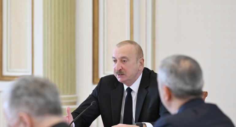 Prezident: Soyuducu anbarların tutumu 500 min ton olmalıdır