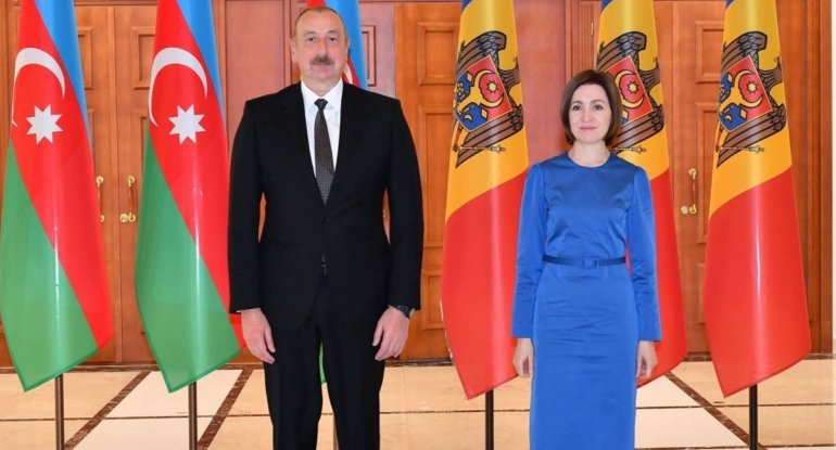 Maya Sandu Azərbaycan liderini təbrik edib