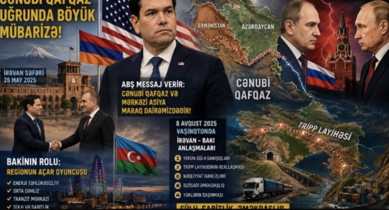 Rubionun İrəvan səfərinin pərdəarxası: Qafqaz və Mərkəsi Asiyada yeni güc oyunu&nbsp;