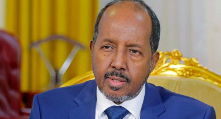 Somali Prezidenti İlham Əliyevi Müstəqillik Günü münasibətilə təbrik edib
