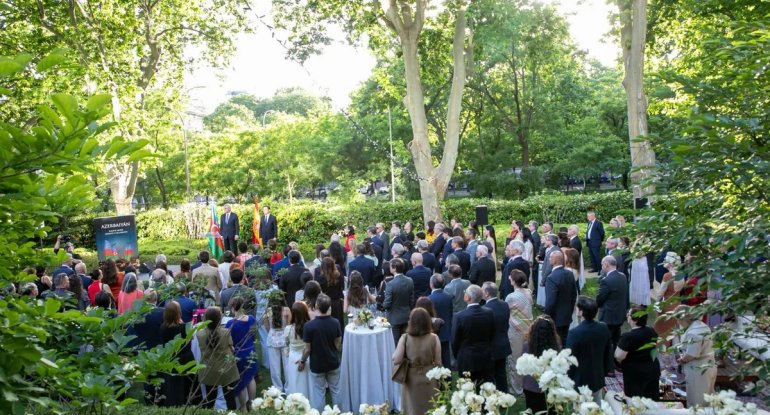 Madriddə 28 May - Müstəqillik Günü qeyd olunub