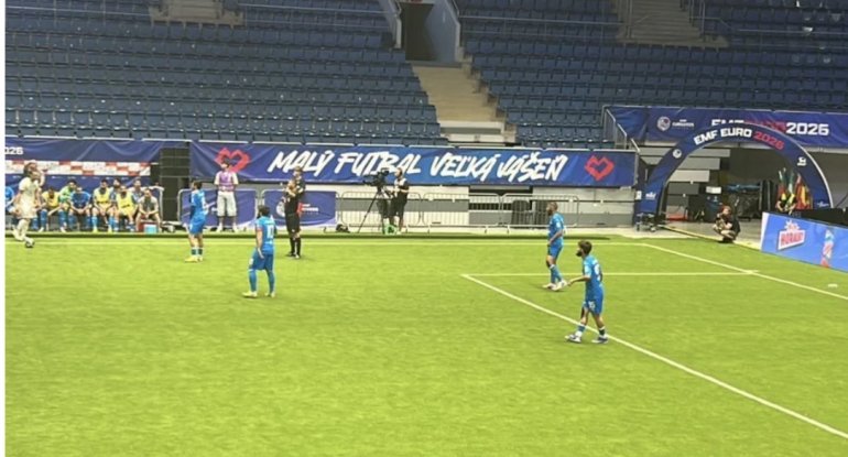 Azərbaycanın minifutbol millisi Avropa çempionatına qələbə ilə başlayıb
