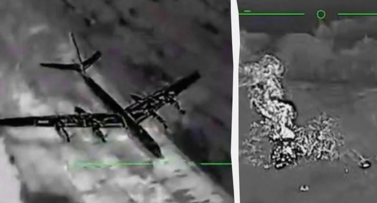 Ukrayna PUA-ları Taqanroqdakı Rusiya aerodromunu "məhv edib"
