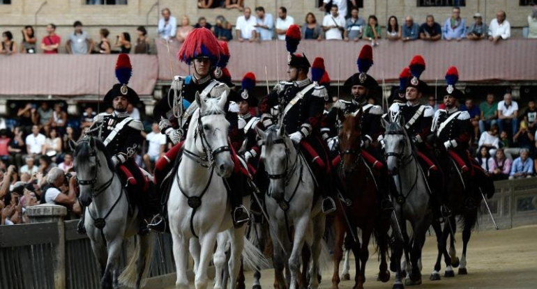 İtaliyada paradda iştirak etməli olan atlar qaçıb