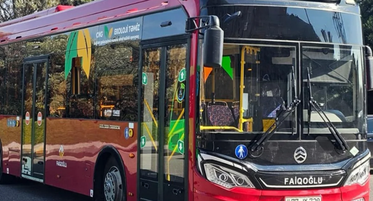Daha bir marşrutun bütün avtobusları yenilənir
