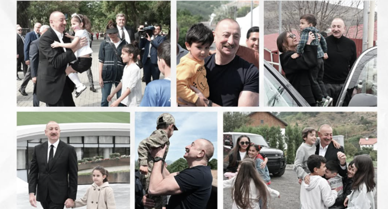İlham Əliyevin sosial media hesablarında Uşaqların Beynəlxalq Müdafiəsi Günü münasibətilə paylaşım edilib