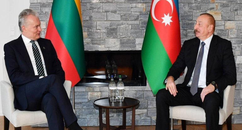 Litva Prezidenti Azərbaycan liderinə təbrik ünvanlayıb