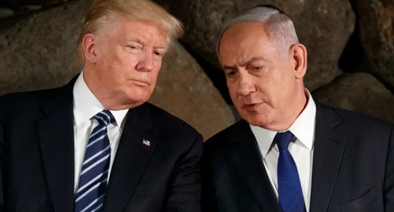 Tramp Netanyahuya əsəbiləşdi: "Nə edirsən? Dəlisən"