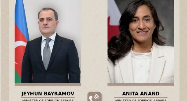 Ceyhun Bayramov kanadalı həmkarına Ermənistanla sülh prosesinin son vəziyyətini çatdırdı