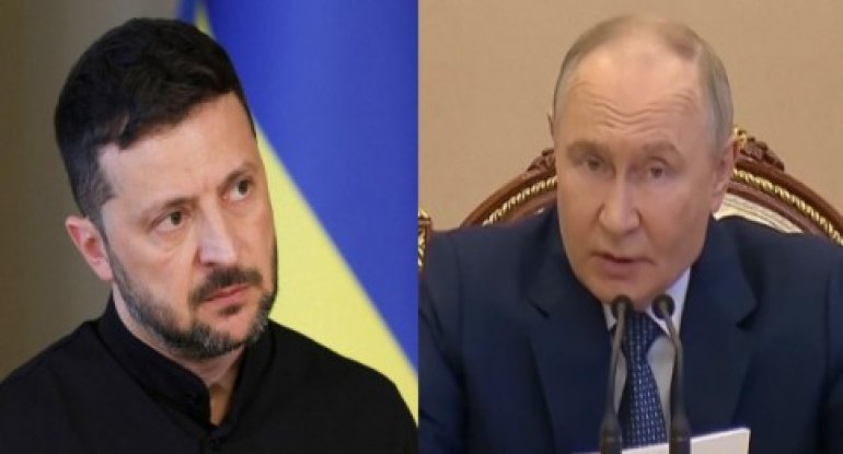 Zelenski Putinə açıq məktub ünvanlayıb