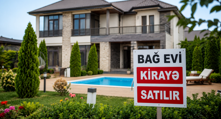 Bu yay bağ evi kirayələmək neçəyə başa gələcək?