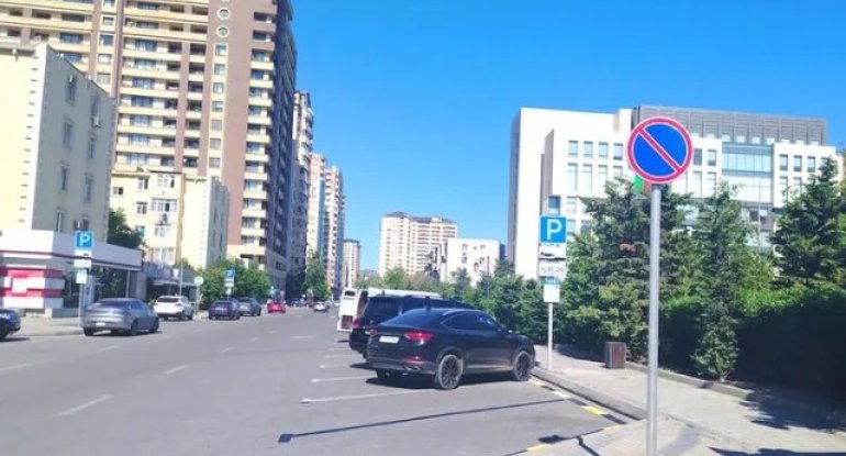 Bu yerlərdə parklanma ləğv edildi -&nbsp;SİYAHI