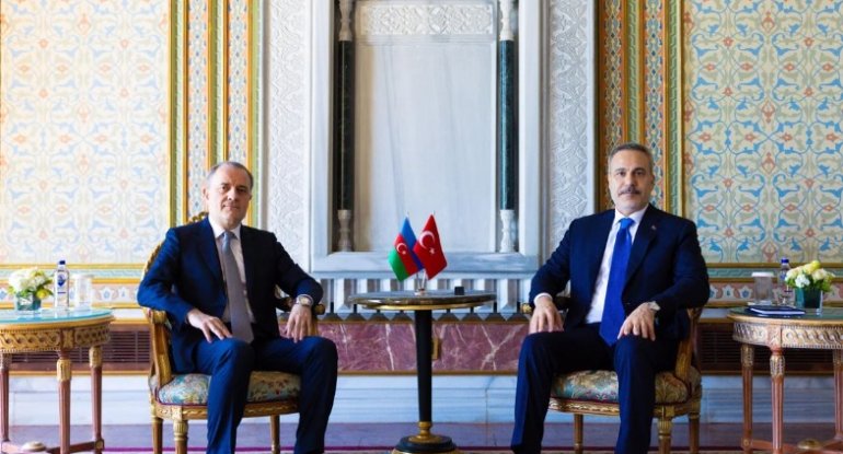 Ceyhun Bayramov&nbsp;İstanbulda Hakan Fidanla görüşüb