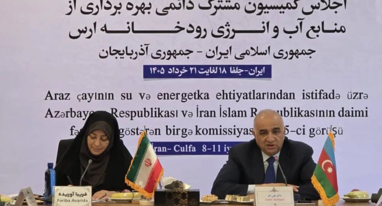 Azərbaycan və İran Araz çayının su ehtiyatları ilə bağlı razılığa gəldi - FOTO