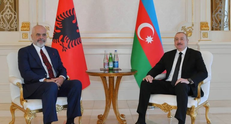 Edi Rama Azərbaycan Prezidentini təbrik edib