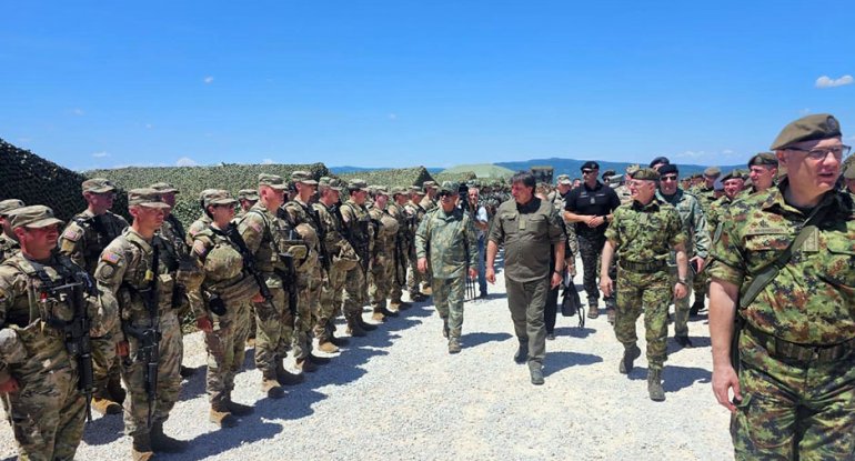 &ldquo;Platinum Wolf - 2026&rdquo; təlimində "Yüksək Səviyyəli Müşahidəçi Günü" keçirilib - FOTO