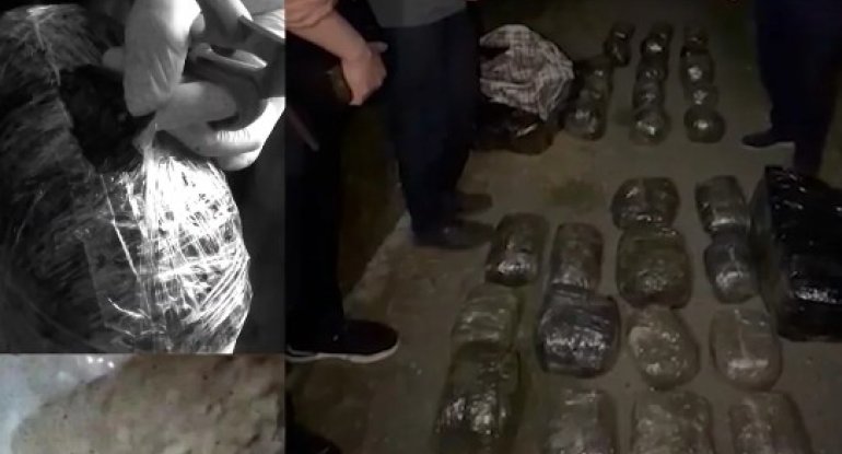 Nizami rayonunda 30 kiloqrama yaxın narkotik vasitə qanunsuz dövriyyədən çıxarılıb