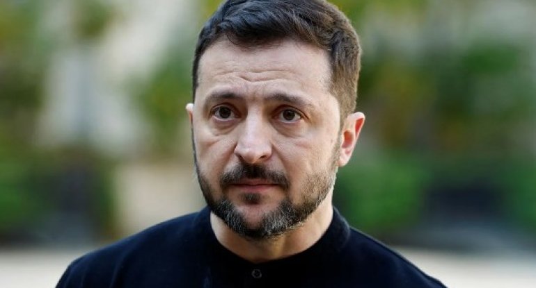 Zelenski: Rusiyanın bir sıra mühüm obyektlərinə zərbələr endirilib