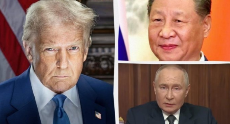 Tramp Putinə və Si Cinpinə təşəkkür etdi