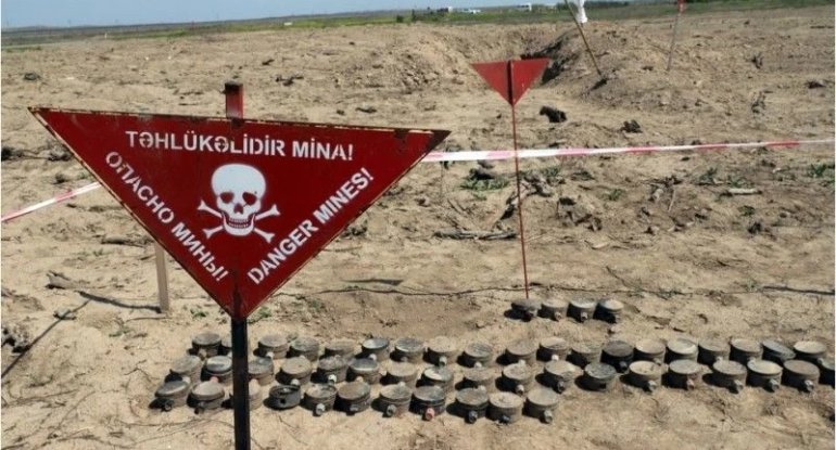 Ötən həftə nə qədər ərazi minalardan təmizlənib?