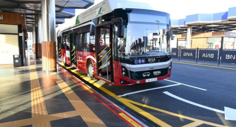 Bakıda daha bir marşrutda bütün avtobuslar yenilənir