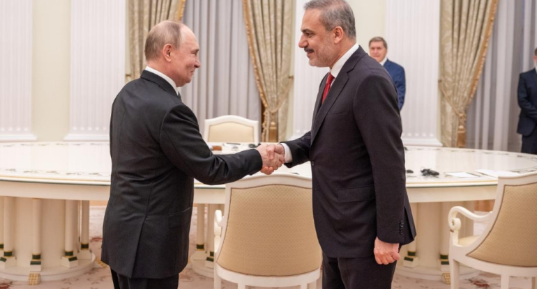 Hakan Fidanla Putin görüşəcək - gündəlikdə İrəvan-Bakı məsələsi də var