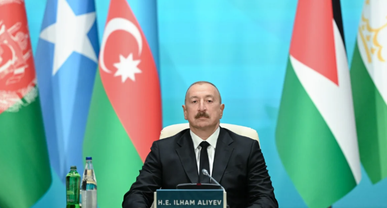 İlham Əliyev: Ermənistan 90-cı illərdə urbisid yaratmışdı, lakin onlara qarşı heç bir sanksiya tətbiq olunmadı