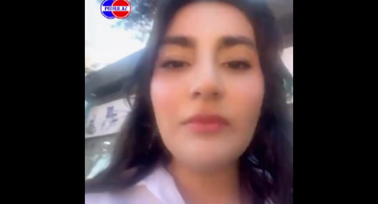Bakıda atası yaşda kişilərdən gənc qıza qarşı anormal davranış - VİDEO