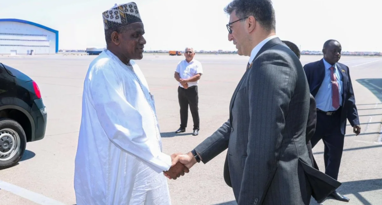 Niger Məsləhət Şurasının sədri Azərbaycana gəlib