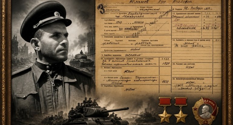 Sənədlər ortaya çıxdı: Həzi Aslanov barədə əhəmiyyətli faktlar