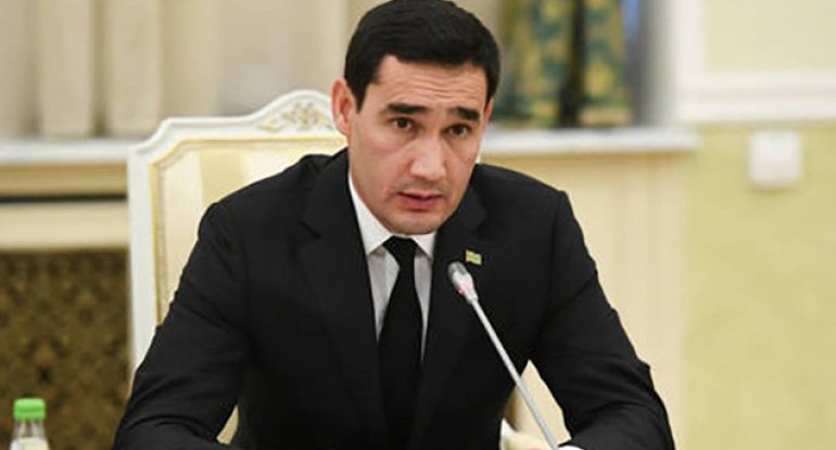 Sərdar Berdiməhəmmədov Azərbaycana səfərə gəlib